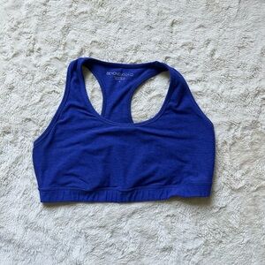 Beyond Yoga Women's Blue Sports Bra